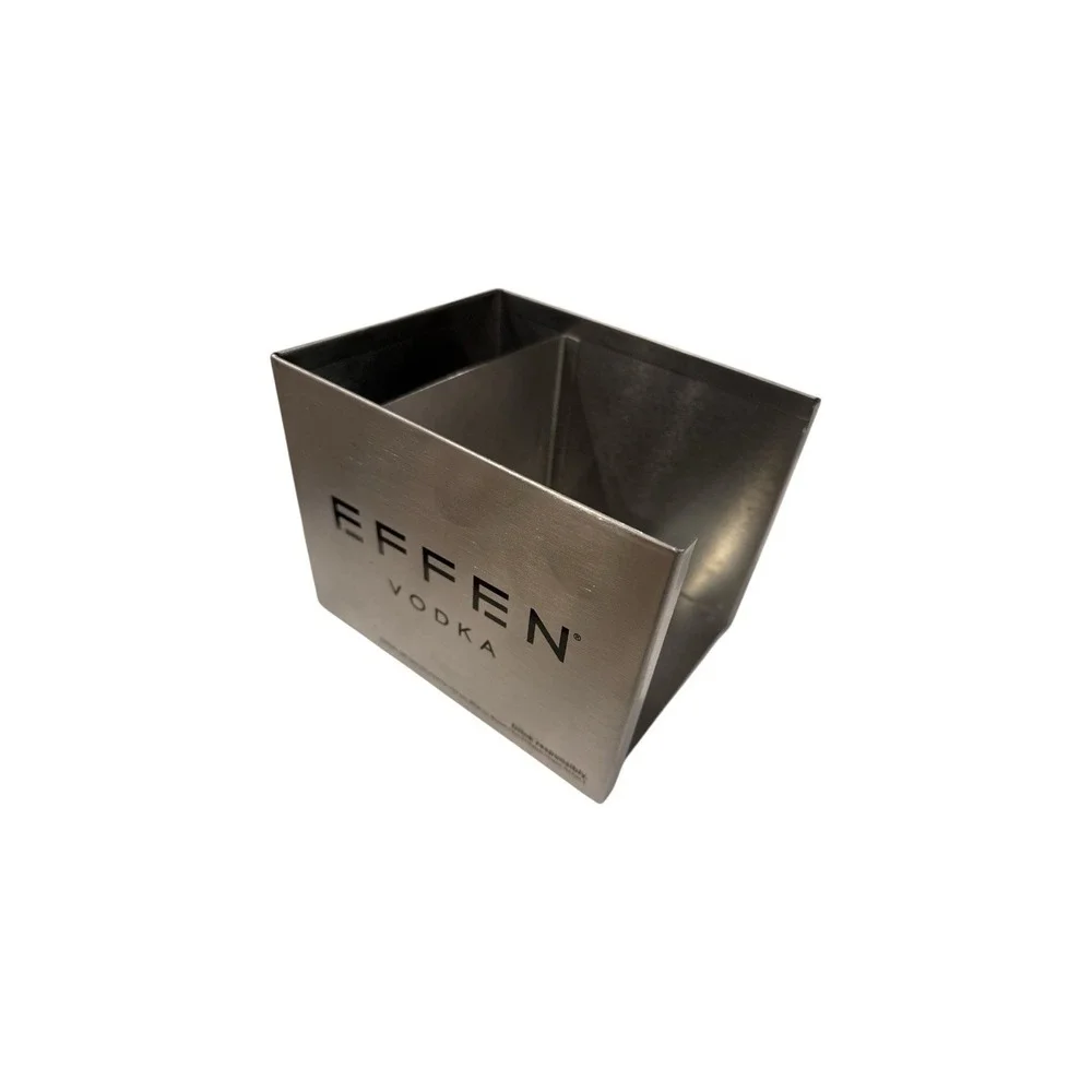 Effen‎ Vodka bar rail napkin straw caddy holder Mans Cave Gift